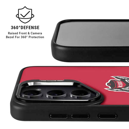 North Carolina State University Wolfpack Galaxy S24 FE Kickstand Case